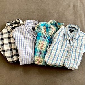 Lot of 4 J. Crew Button Down Shirts. VGUC